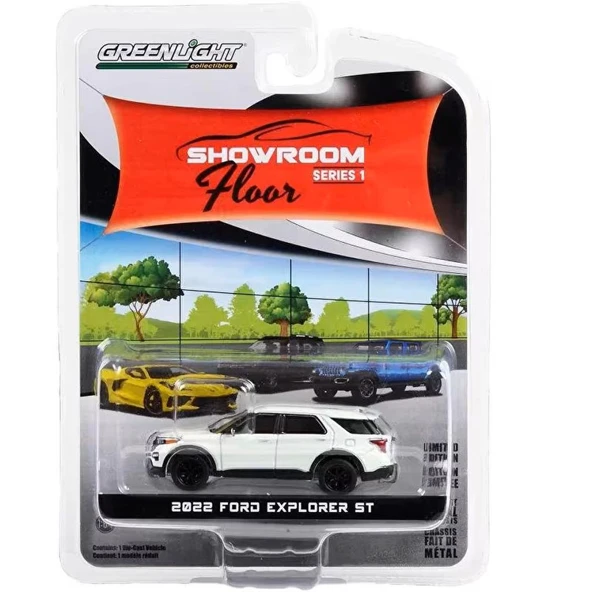 Greenlight 2022 Ford Explorer St - Showroom Serisi 1/64 Model Araba