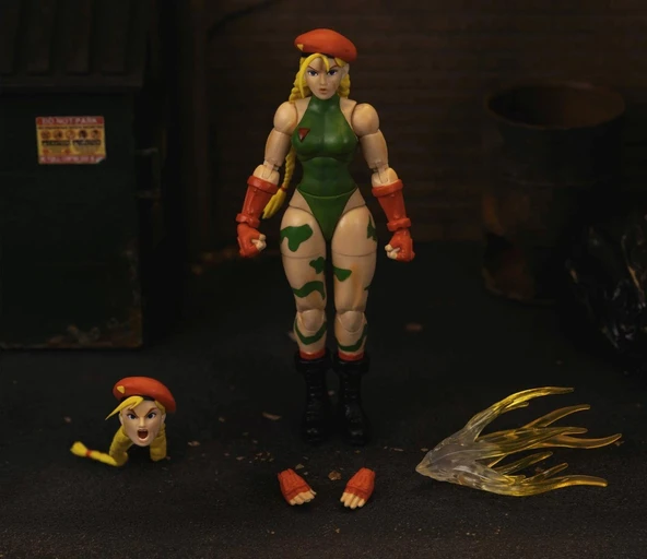 Jada 253252033 Street Fighter II Cammy White Figür - 9