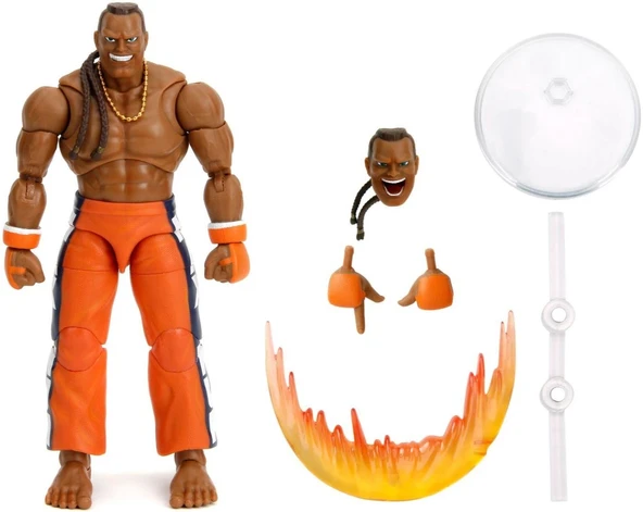 Jada 253252034 Street Fighter II Dee Jay Figür - Resim 2
