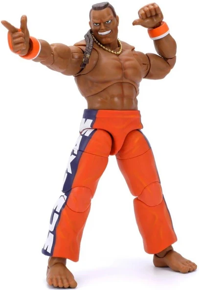 Jada 253252034 Street Fighter II Dee Jay Figür - Resim 3