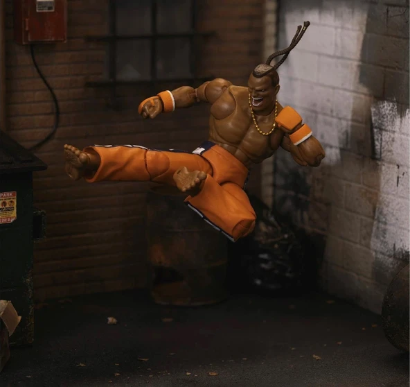 Jada 253252034 Street Fighter II Dee Jay Figür - Resim 8