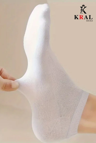Erkek Snikers (6 ÇİFT) Bambu Dikişsiz Hassas Dokuma Terletmez Bambu Çorap - 2
