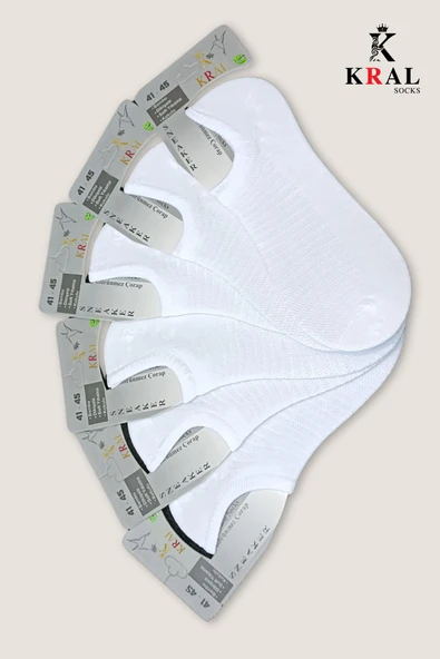 Erkek Snikers (6 ÇİFT) Bambu Dikişsiz Hassas Dokuma Terletmez Bambu Çorap - 3