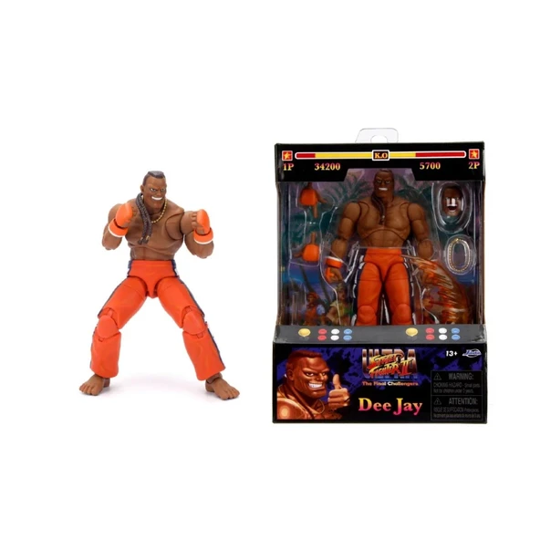 Jada 253252034 Street Fighter II Dee Jay Figür ürün görseli 1