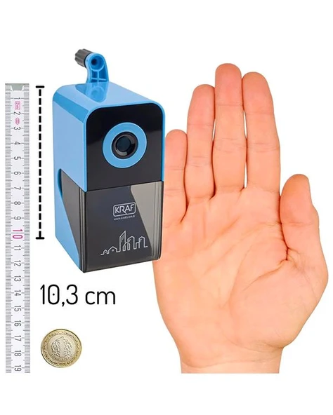 Kraf Kollu Kalemtraş Mavi 700G - 3