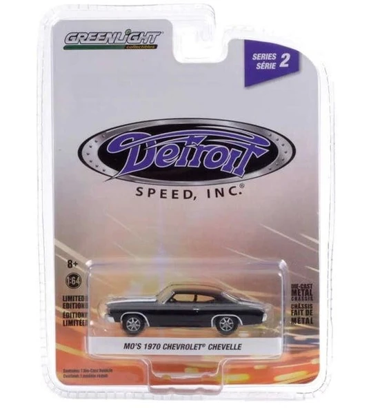 Greenlight Mo’s 1970 Chevrolet Chevelle 1/64 Model Araba