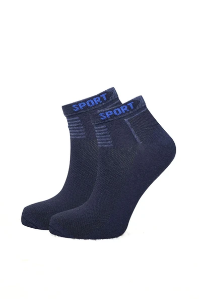 Erkek Çorap Unisex 6 Çift Dikişsiz Pamuklu Derbili Pamuklu Kadın Çorap - 4