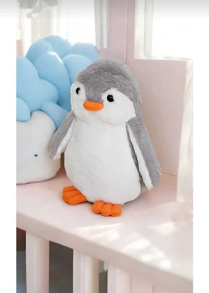 Kış Masalı Pingu – Peluş Penguen 40 cm - Resim 4