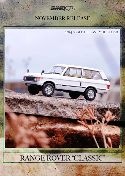 Inno 1:64 Range Rover ''CLASSIC'' White IN64-RRC-WHI - 3