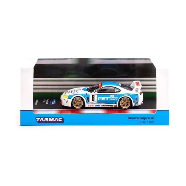 Tarmac 1:64 Toyota Supra GT  JGTC 1995 N Nagasaka / K Misaki Special Edition T64-051-95JGTC08 - 4