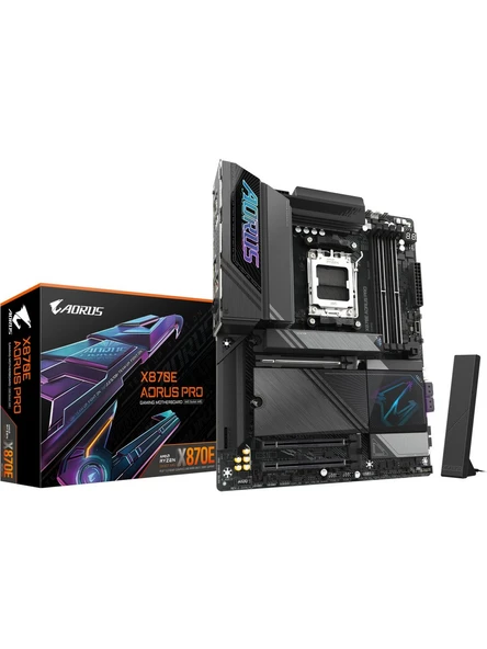Gigabyte X870E Aorus Pro Wi-Fi AMD AM5 DDR5 ATX Anakart - 3