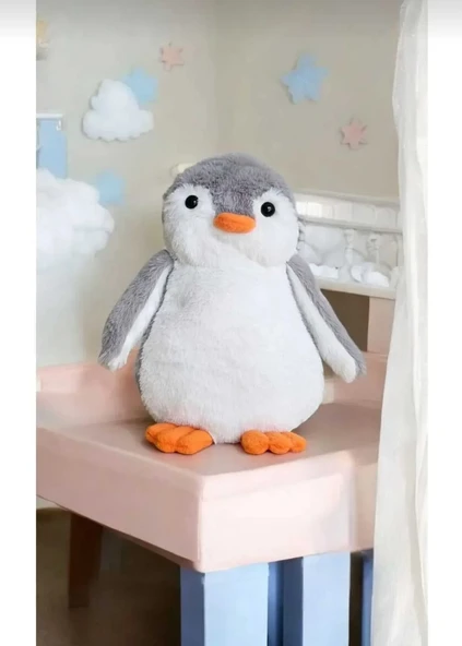 Kış Masalı Pingu – Peluş Penguen 40 cm - Resim 3