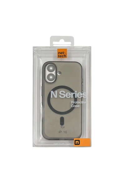 Nettech  Apple iPhone 16 Uyumlu EPR-59 Arka Koruma Kılıf - Siyah - 2