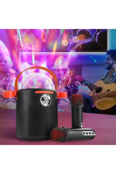 Nettech  AY-13 Karaoke Box Kablosuz Hoparlör - Speaker - Çeşitli Renk - 2