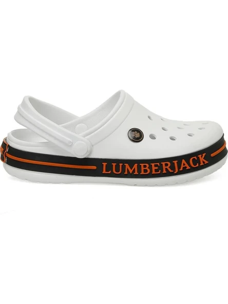 LUMBERJACK DEVON 5FX BEYAZ COMFORT CASUAL ANATOMİK SABO TERLİK SANDALET - 3