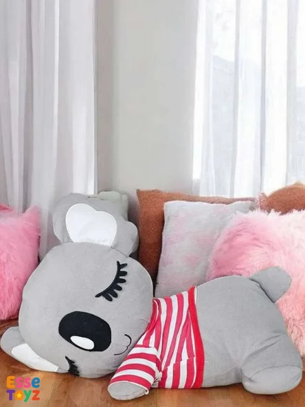 Toyzz 65 cm Yatık Uykucu Koala Peluş Oyuncak – Yumuşak ve Sevimli Uyku Arkadaşı ürün görseli