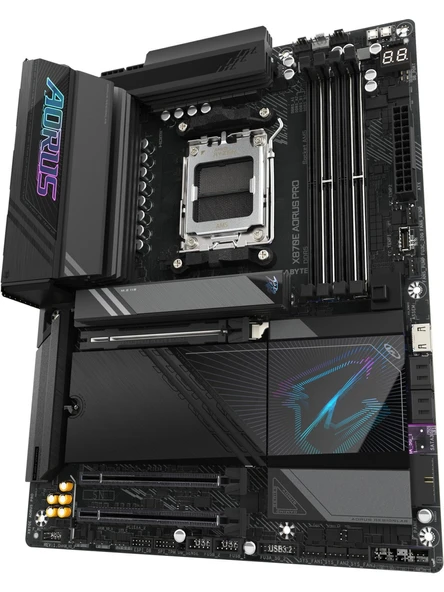 Gigabyte X870E Aorus Pro Wi-Fi AMD AM5 DDR5 ATX Anakart - 2
