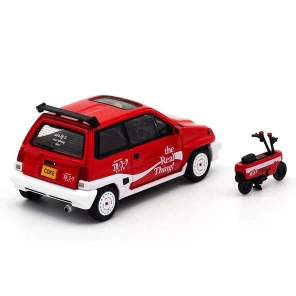 Inno 1:64 Coca-Cola Honda City Turbo II COKE058 - 4