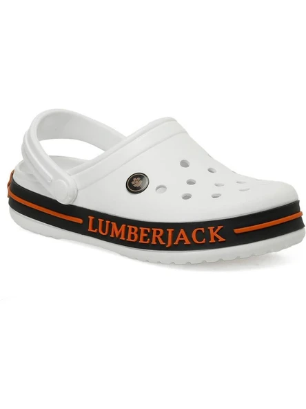 LUMBERJACK DEVON 5FX BEYAZ COMFORT CASUAL ANATOMİK SABO TERLİK SANDALET - 2