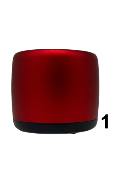 Nettech  AK12 Minibox Kablosuz Hoparlör - Speaker - Kırmızı