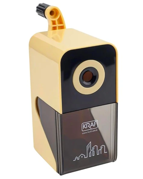 Kraf Kollu Kalemtraş Sarı 700G - 2