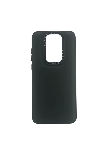 Nettech  Xiaomi Redmi Note 8 Pro Uyumlu Casetify Buff Seri Arka Koruma Kılıf - Siyah - 1