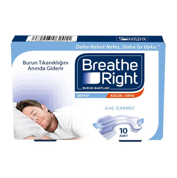 Breathe Right Burun Bandı Normal Boy - Yeni