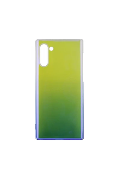 Nettech  Samsung Galaxy Note 10 Uyumlu Glaze Arka Koruma Kılıf - Mavi