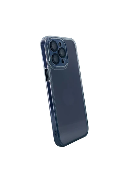 Nettech  Apple Iphone 15 Pro Uyumlu Kamera Korumalı Yıldız Elmas Seri Arka Koruma - Siyah - 2