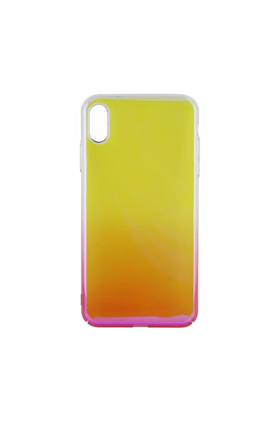 Nettech  Apple Iphone Xs Max Uyumlu Glaze Arka Koruma Kılıf - Kırmızı
