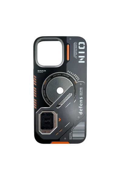 Nettech  Apple Iphone 15 Pro Max Uyumlu Nt-n043 Arka Koruma Kılıf - Siyah