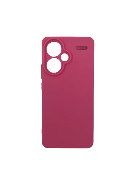 Nettech  Xiaomi Redmi Note 13 Pro Plus Uyumlu Trend Seri Arka Koruma Kılıf - Pembe