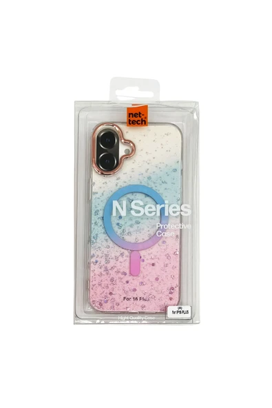Nettech  Apple Iphone 16 Plus Uyumlu Nt-n056 Arka Koruma Kılıf - Mavi - 2