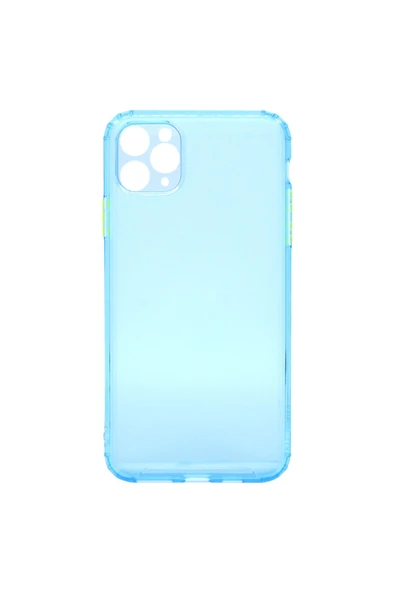 Nettech  Apple Iphone 11 Pro Max Uyumlu Neptün Seri Arka Koruma Kılıf - Mavi - 1