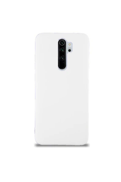 Nettech  Xiaomi Redmi Note 8 Pro Uyumlu Nano Arka Koruma Kılıf - Beyaz - 1