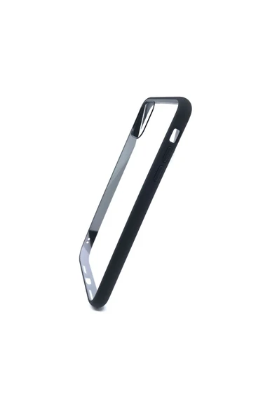 Nettech  Apple Iphone 11 Pro Uyumlu Crystal Hybrid Seri Arka Koruma Kılıf - Siyah - 3