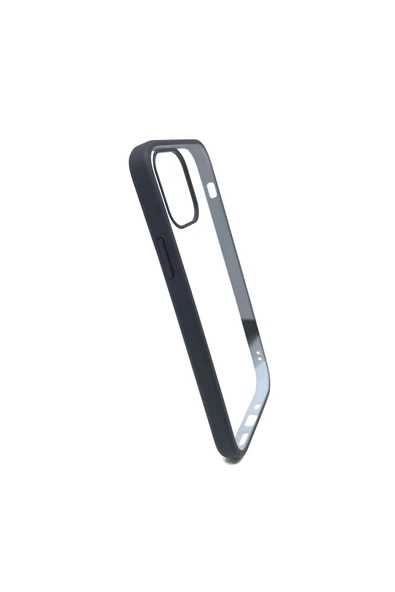 Nettech  Apple Iphone 11 Pro Uyumlu Crystal Hybrid Seri Arka Koruma Kılıf - Siyah - 2
