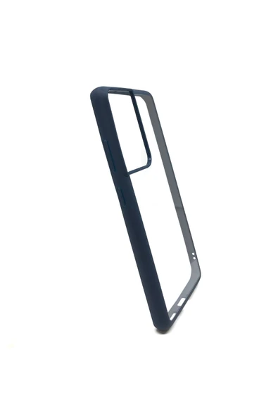 Nettech  Samsung Galaxy S21 Plus Uyumlu Crystal Hybrid Seri Arka Koruma Kılıf - Mavi - 2