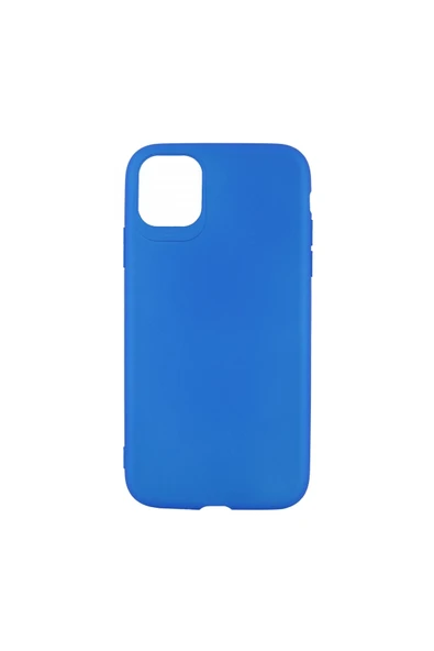 Nettech  Apple Iphone 11 Pro Uyumlu Suide Arka Koruma Kılıf - Mavi - 1