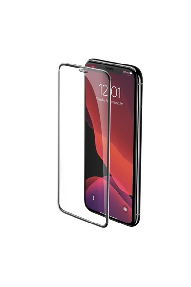 Nettech  Apple iPhone 11 Uyumlu Ön Koruma Seramik Nano Ekran Koruyucu - Siyah