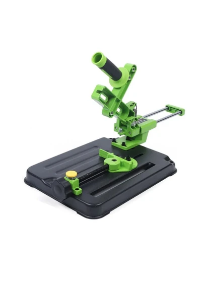 Depolife Açılı Kesme Ve Taşlama Standı Kızaklı 115/125mm Avuç Taşlama Makinesi Tezgahı Kayar Mil Mengeneli - 2