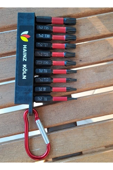 Depolife Bits Uç Matkap Ucu Tornavida Ucu Vidalama Ucu 10 lu PH2 - PZ2 ANAHTARLIK - Resim 2