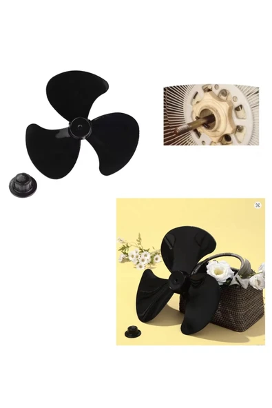 Depolife vantilatör fan pervanesi üniversal tüm markalara uyumlu Hava Pervane Yedek Parça - 6