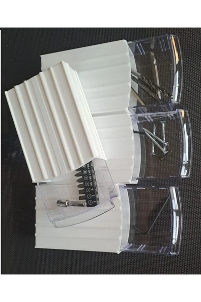 Depolife Şeffaf Çekmeceli Organizer Kutu 4 Kutu Dremel Gravür Boncuk Mücevher Saklama Kutusu düzenleyici - 2