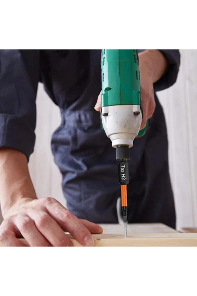 Depolife Bits Uç Matkap Ucu Tornavida Ucu Vidalama Ucu 10 lu PH2 - PZ2 ANAHTARLIK - Resim 5