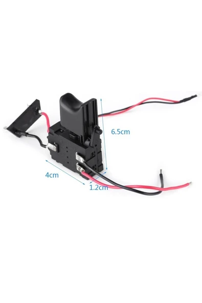 Depolife Şarjlı El Matkabı için start stop Tetiği hız ve yön Ayarlı FA2 7.2-24 VDC 16A Hız Ayar anahtarı - 5