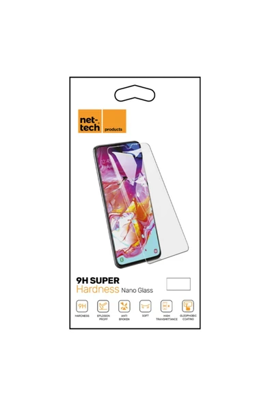 Nettech  Xiaomi Redmi 9a Uyumlu Ön Koruma Nano Ekran Koruyucu - Şeffaf - 2