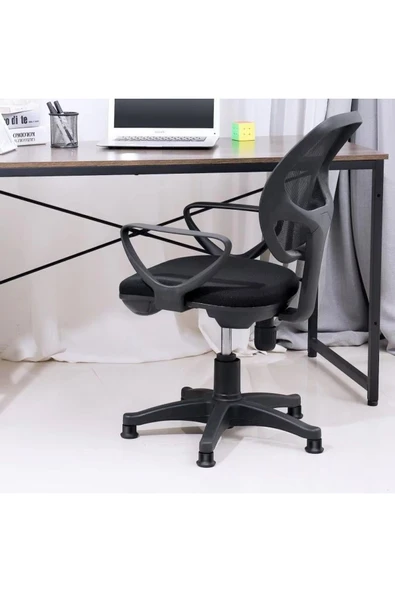 Depolife Ofis Büro Koltuk Tekerlek Için 5 Adet Sekmanlı Teker Sabit Çalışma Koltuğu Sabitleyici - 6