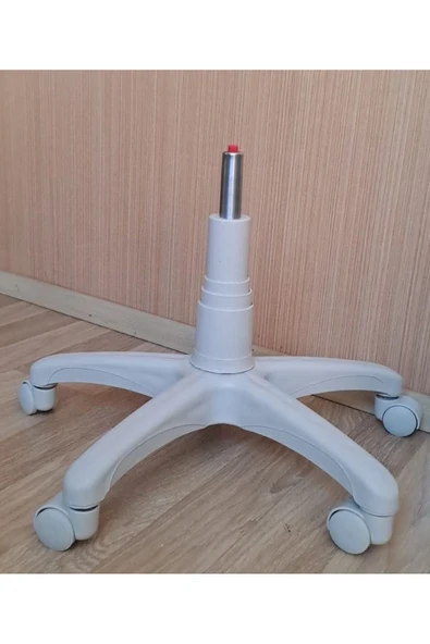 Depolife Ofis Müdür çalışma koltukları için Tekerlek Yıldız ayak Amortisör seti üniversal krem beyaz açık gri - 2