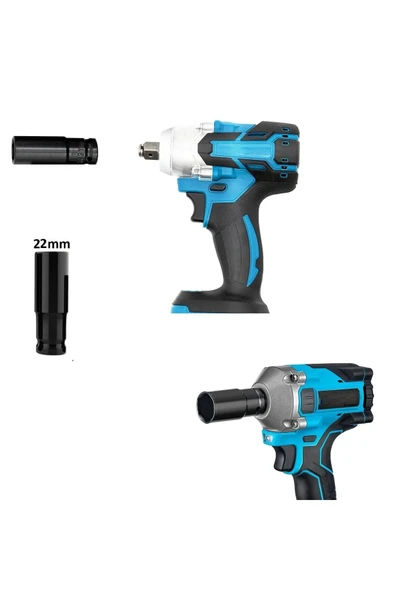 Depolife Somun Sökme Sıkma makinesi için Torklu matkap Makine Için 22mm Boru Lokma Bijon Anahtar - 4